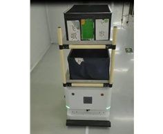 某企業(yè)波峰焊線邊很美的搬運(yùn)工